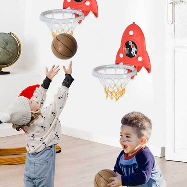HoopFun | Diversión activa de juego - Aro de baloncesto de animales para niños